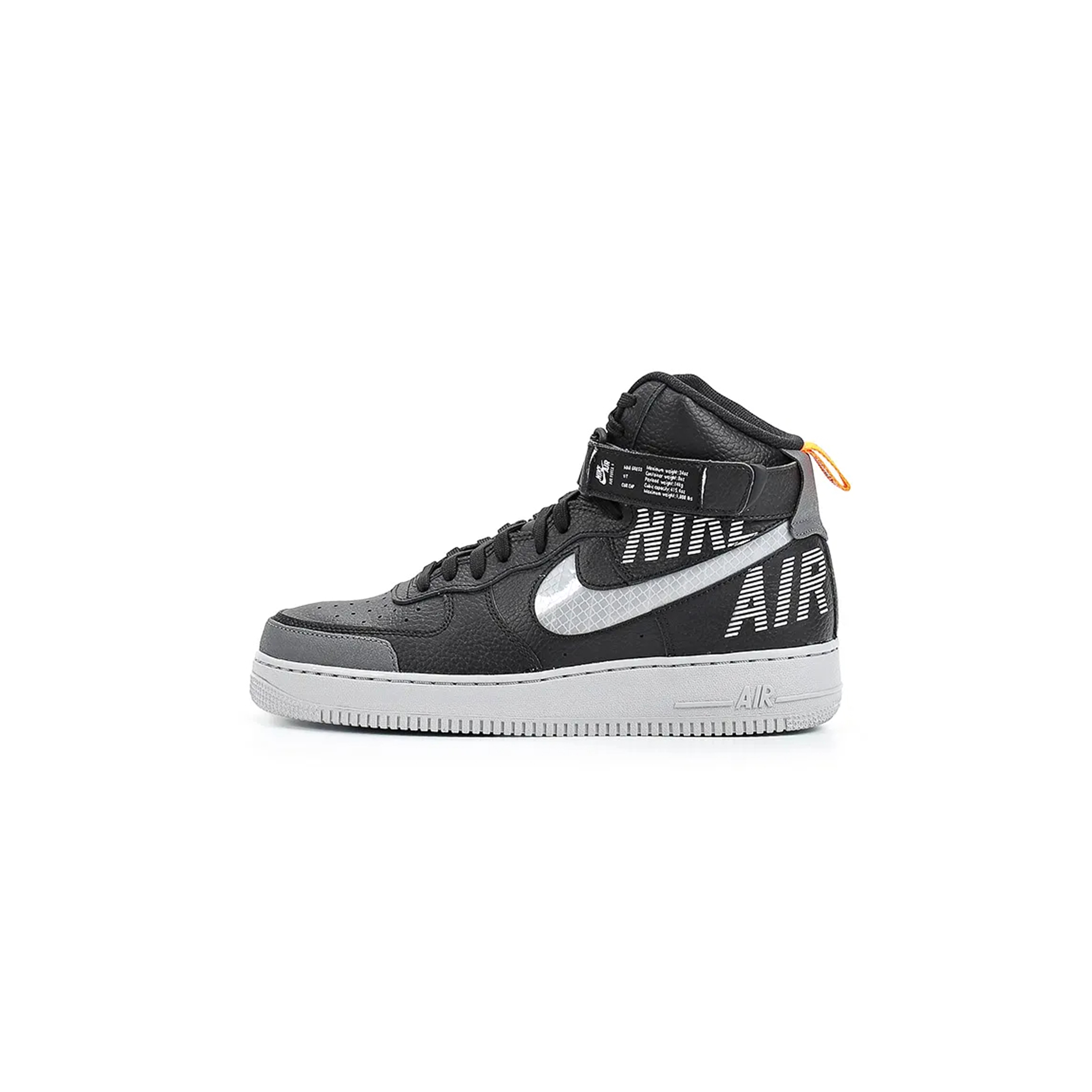 NIKE AIR FORCE 1 HIGH UNDER CONSTRUCTION BLACK CQ0449-001